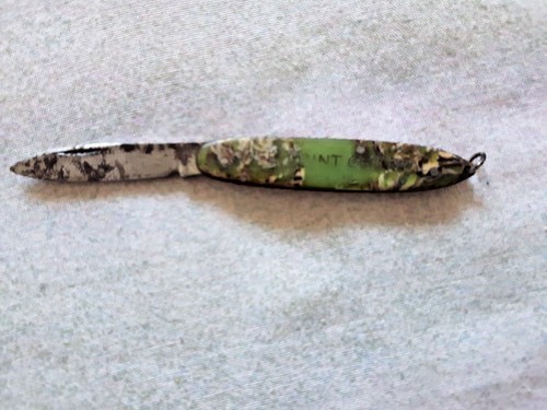 Ancien petit couteau - petit, lame